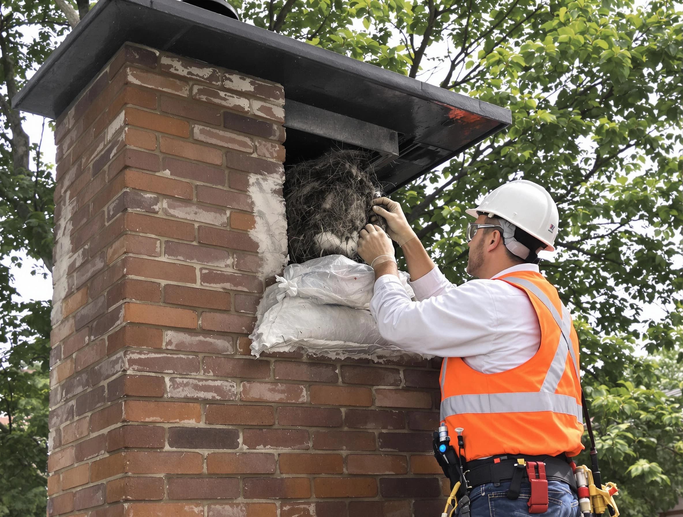 Humane removal of debris and animals by South Fulton Chimney Sweep in South Fulton, GA