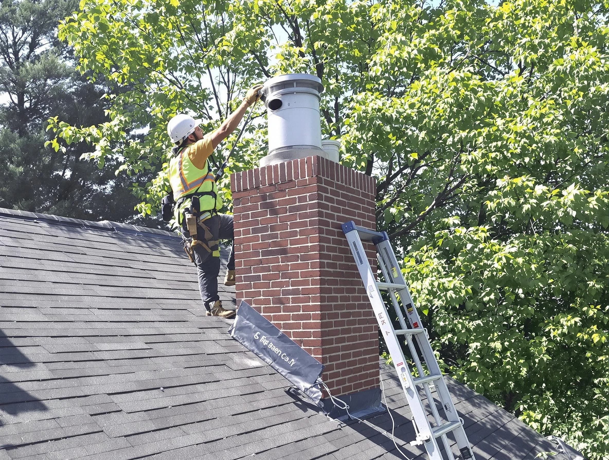 Chimney liner inspection by South Fulton Chimney Sweep in South Fulton, GA