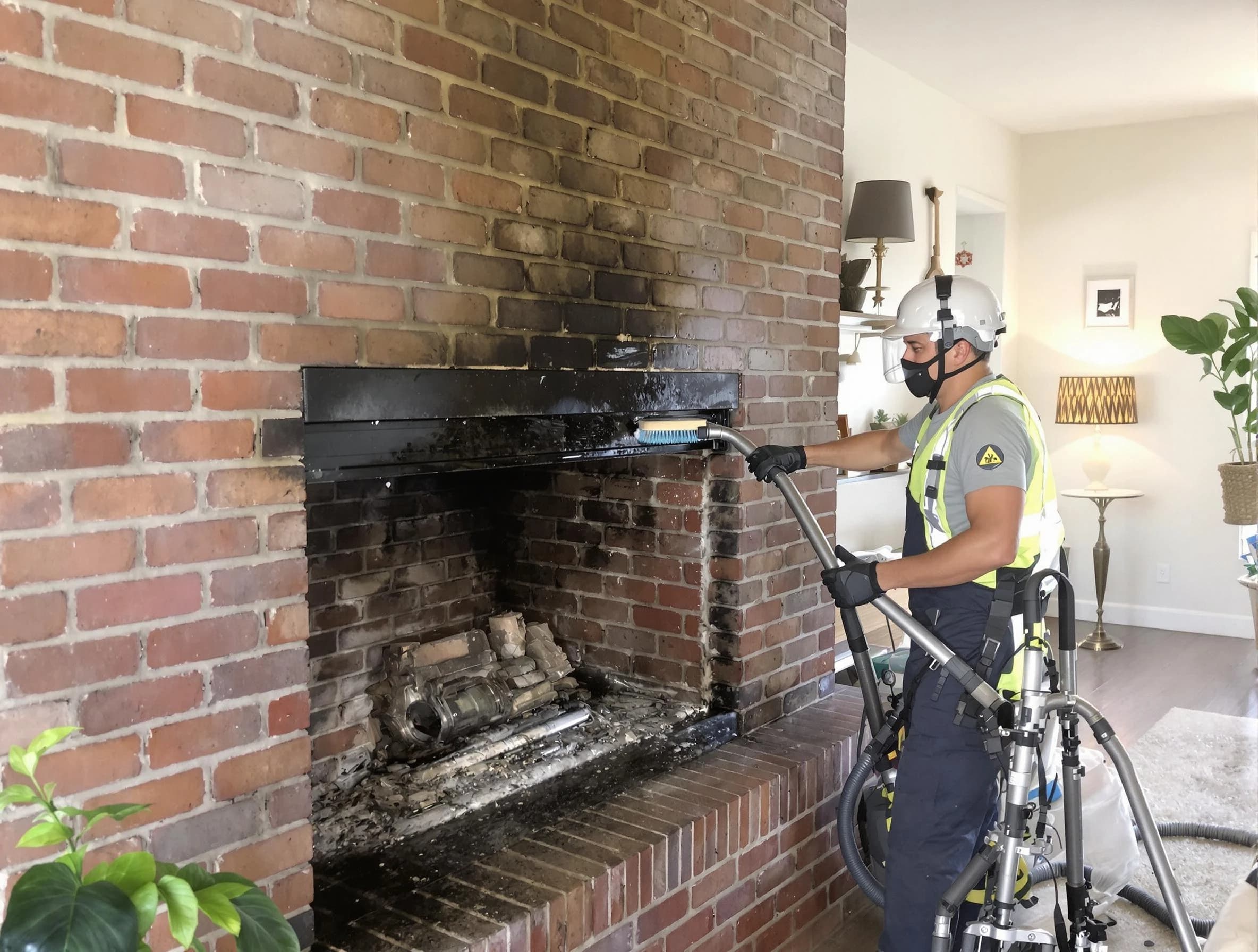 South Fulton Chimney Sweep providing fireplace cleaning services in South Fulton, GA