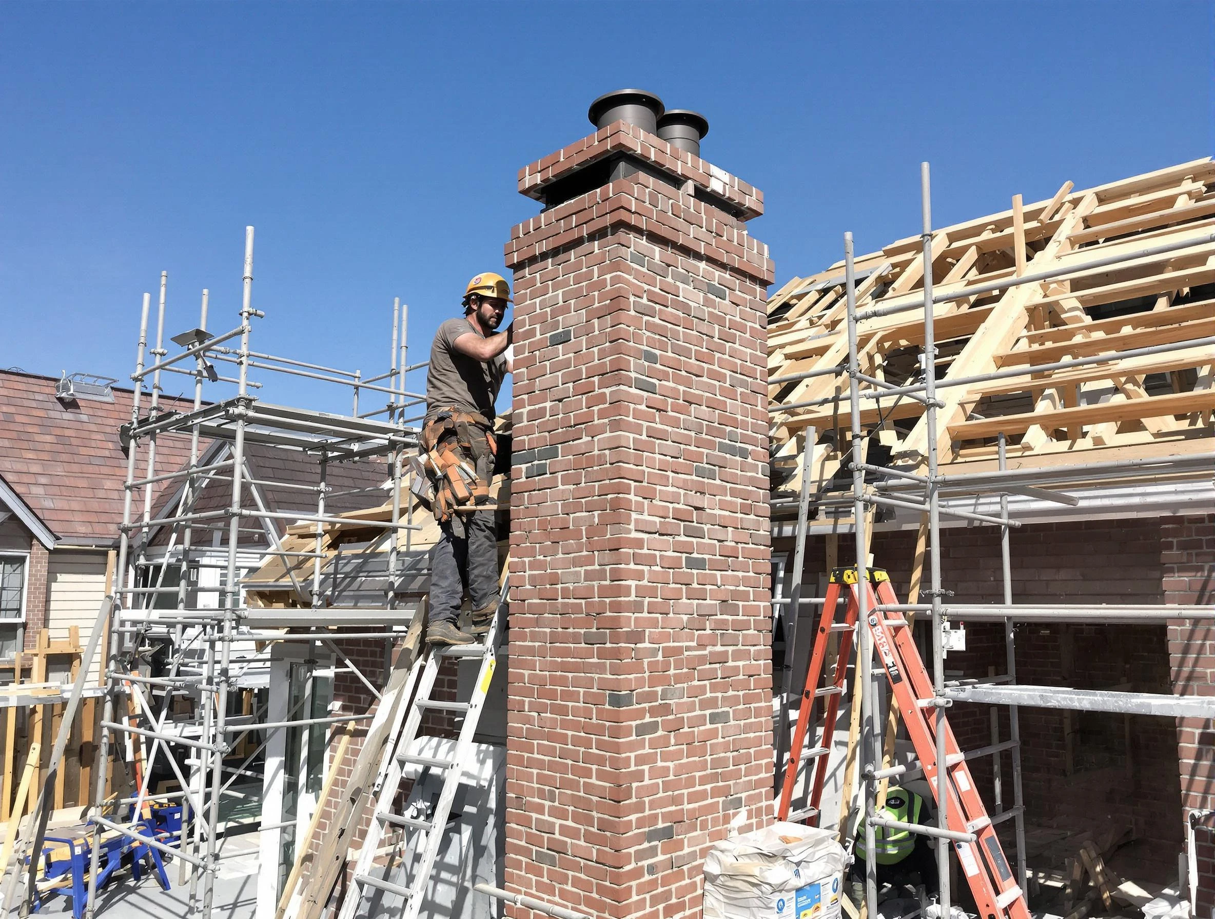 New chimney installation completed by South Fulton Chimney Sweep in South Fulton, GA