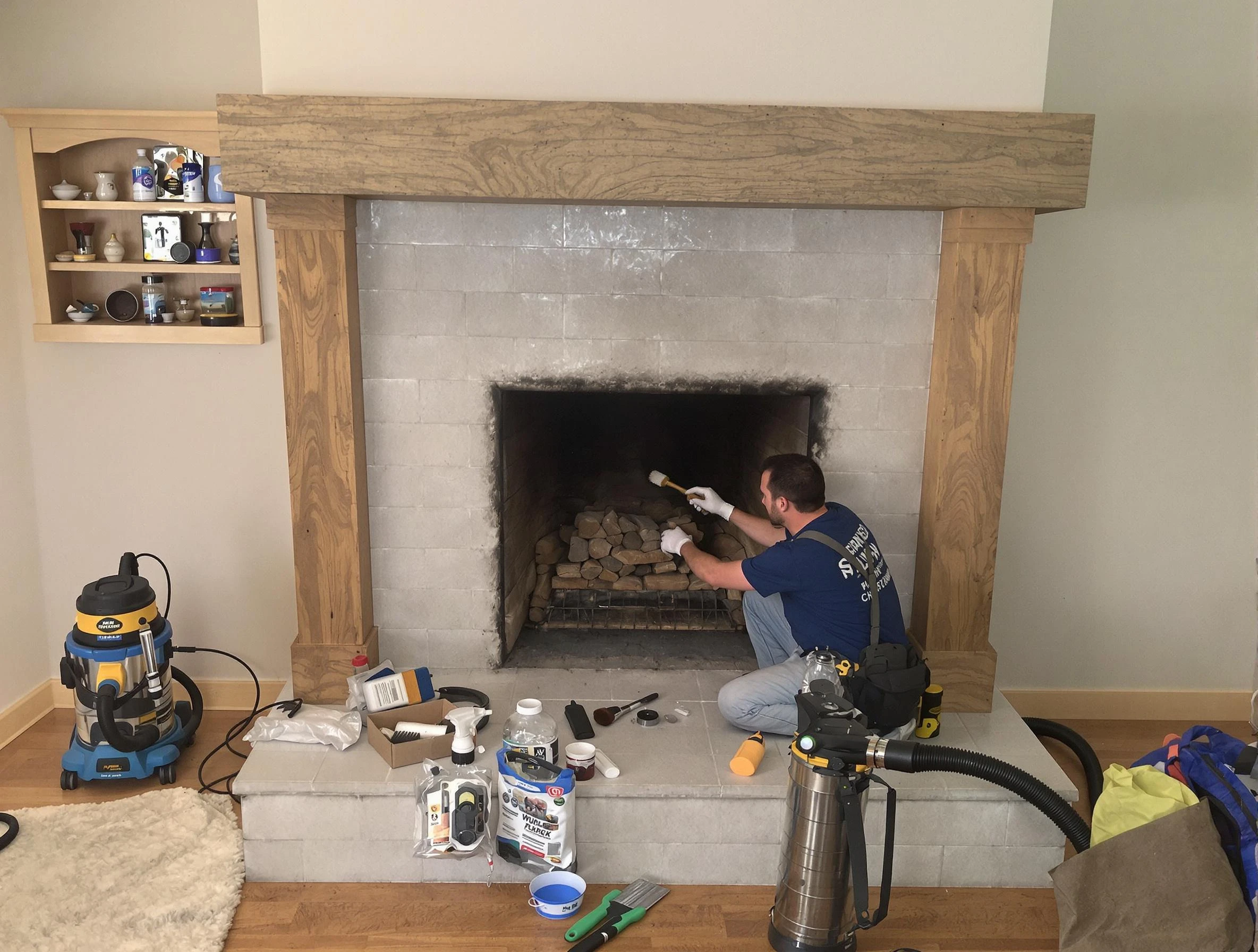 Detailed creosote removal process by South Fulton Chimney Sweep in South Fulton, GA