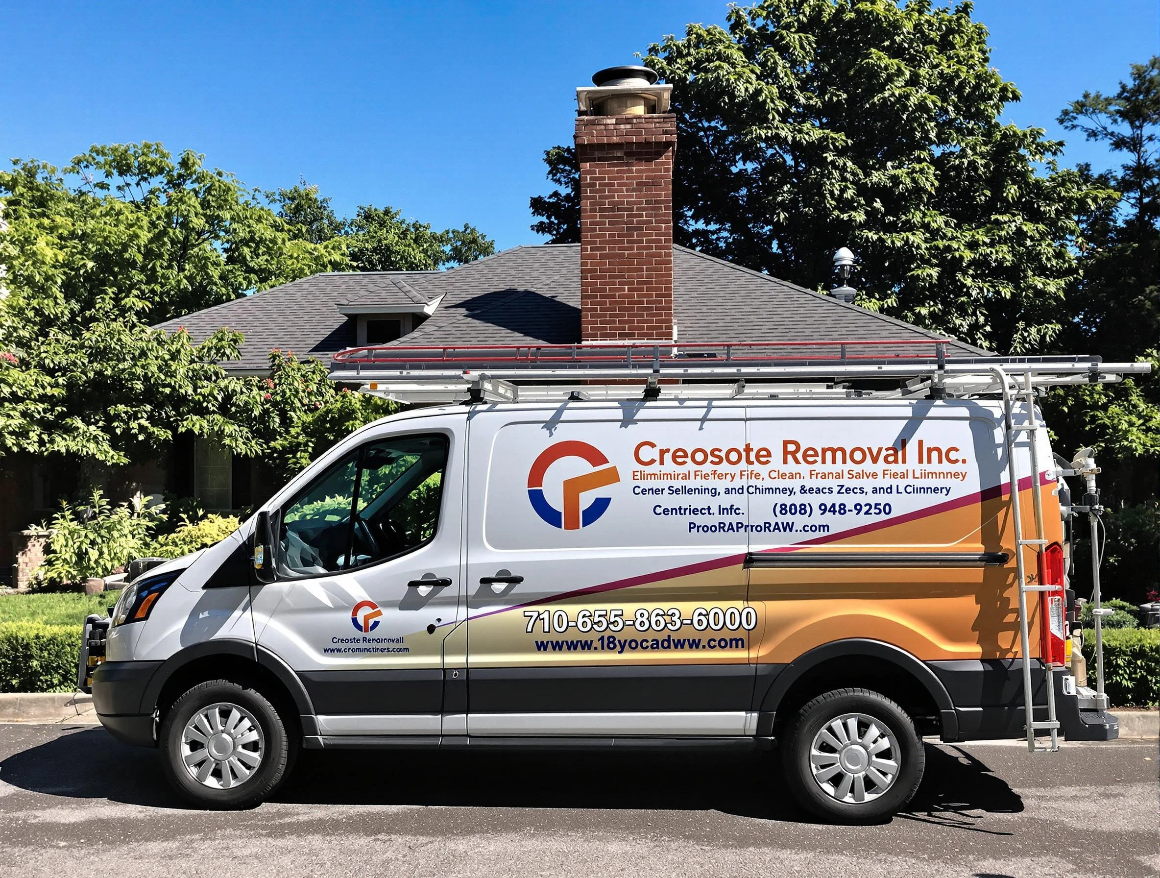 South Fulton Chimney Sweep technician removing creosote safely in South Fulton, GA